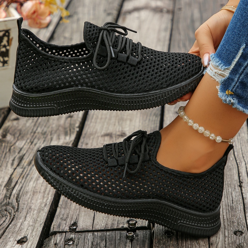 Outdoor Sport With Sticks - Eleganckie buty sportowe z oddychającej siateczki,