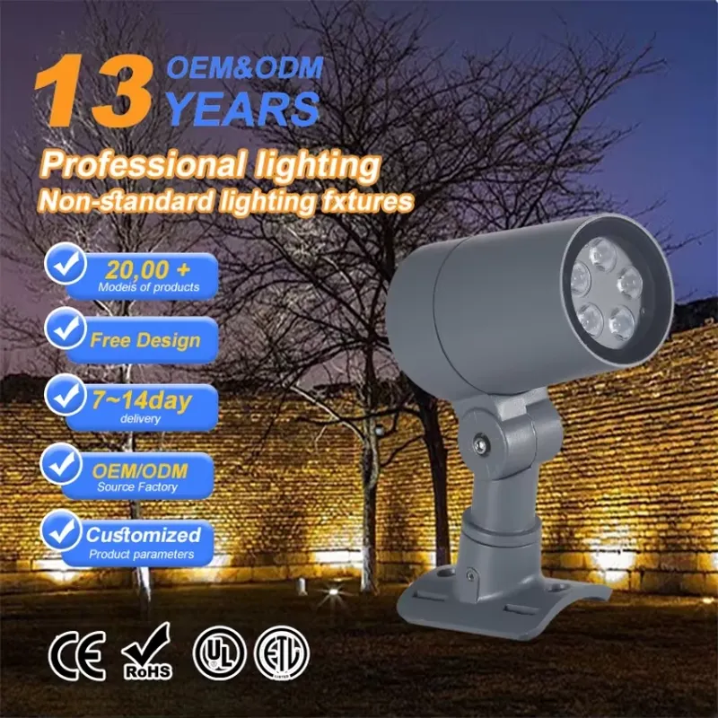 Outdoor Spotlight - Lampa LED 12W IP65 do użytku