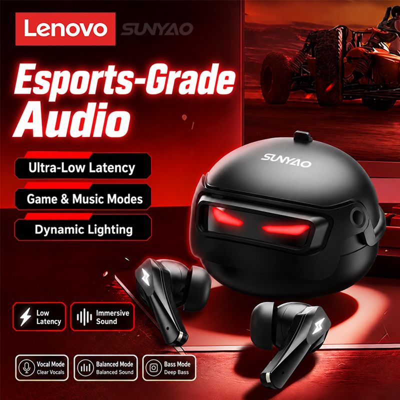 Outdoor Sport Games - Wybierz: Bezprzewodowe słuchawki gamingowe Lenovo GT101