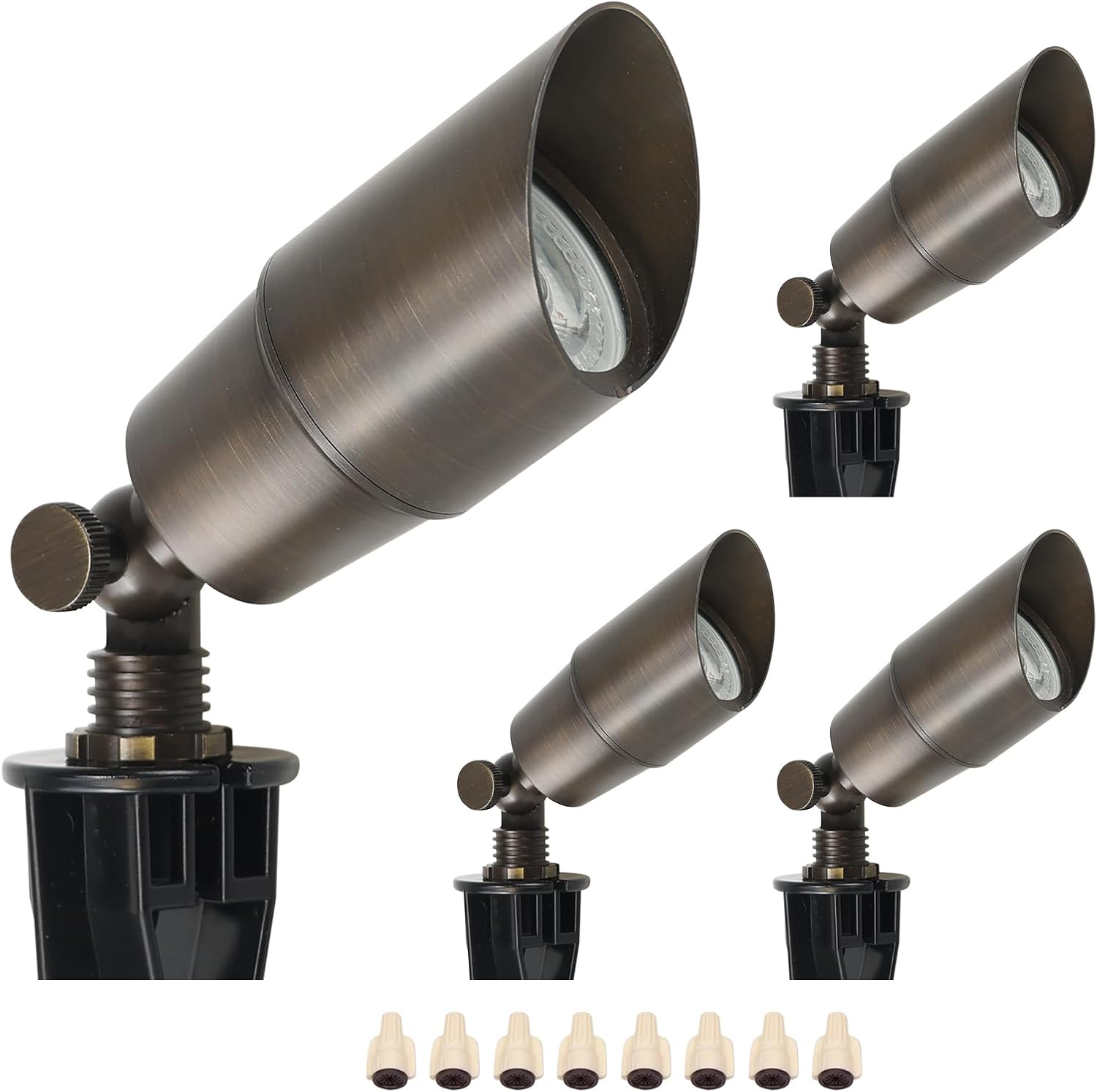 Outdoor Spotlight - Solidne mosiężne reflektory LED do oświetlenia
