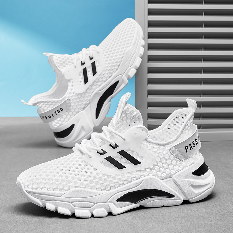 Outdoor Sport With Sticks - Męskie sneakersy casualowe, letnie, oddychające buty