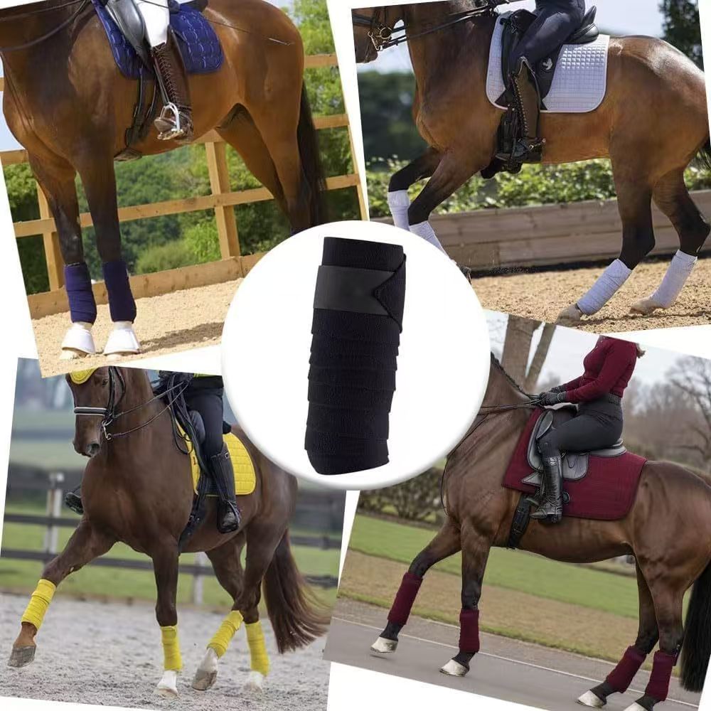 Nowe owijki na nogi dla koni 2 – Polo Wraps Fleece recenzja i cena