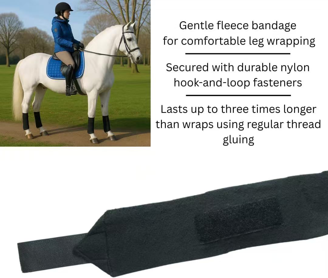 Nowe owijki na nogi dla koni 2 – Polo Wraps Fleece recenzja i cena