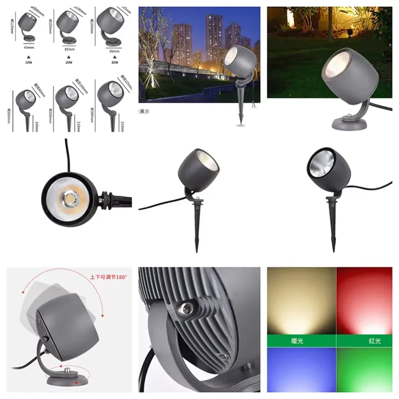 Gorąca Wyprzedaż IP65 10W 20W  – Outdoor Spotlight recenzja i cena