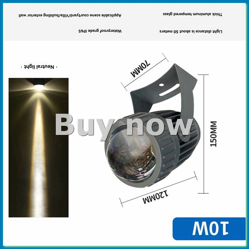Zewnętrzne reflektory LED ogro – Outdoor Spotlight recenzja i cena