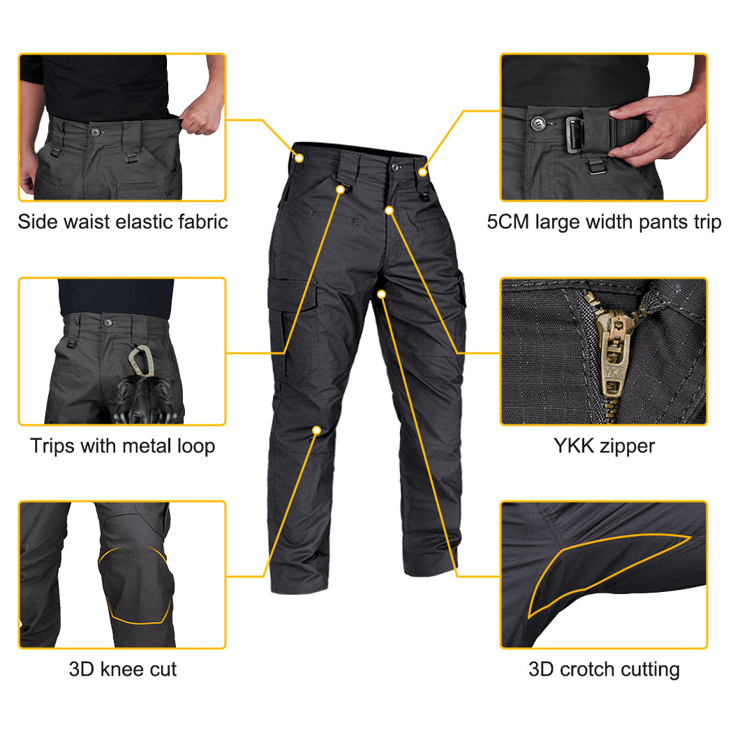 IDOGEAR BSR męskie elastyczne  – Outdoor Sport Hiking Pants recenzja i cena