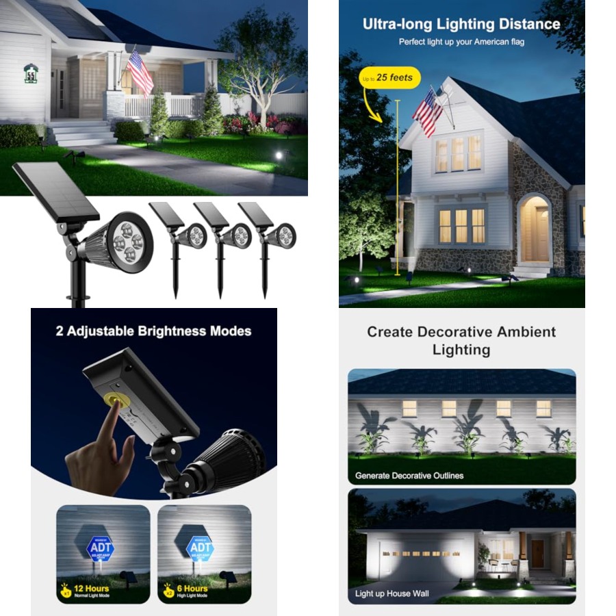 Zewnętrzne wodoodporne reflekt – Outdoor Spotlight recenzja i cena