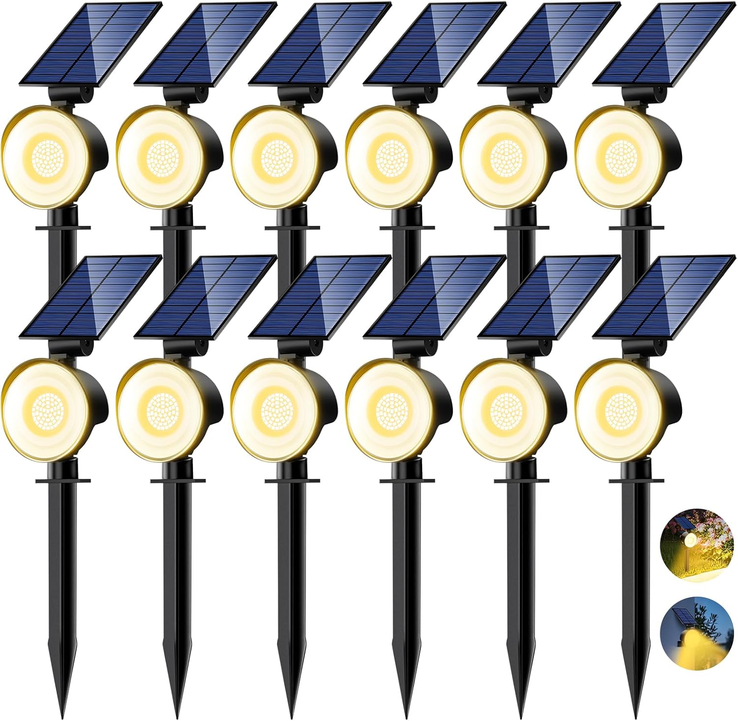 Zewnętrzne solarne lampy punkt – Outdoor Spotlight recenzja i cena