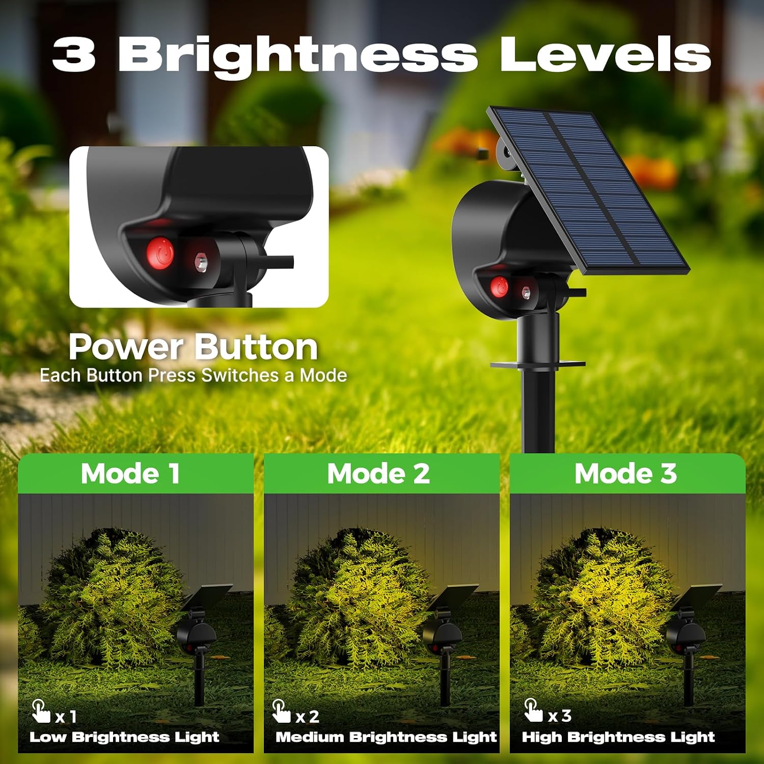 Zewnętrzne solarne lampy punkt – Outdoor Spotlight recenzja i cena